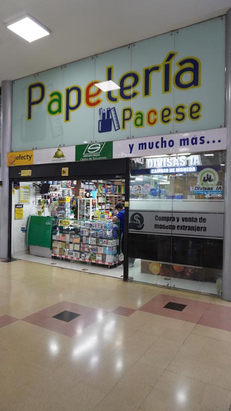 Papelería Centro de Servicios Ejecutivos | Centro Comercial Monterrey Medellín