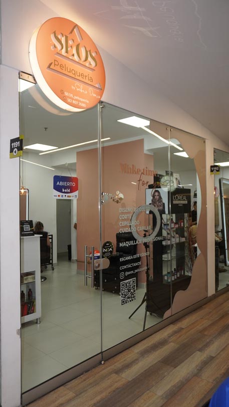 SEOS Peluquería | Centro Comercial Monterrey Medellín