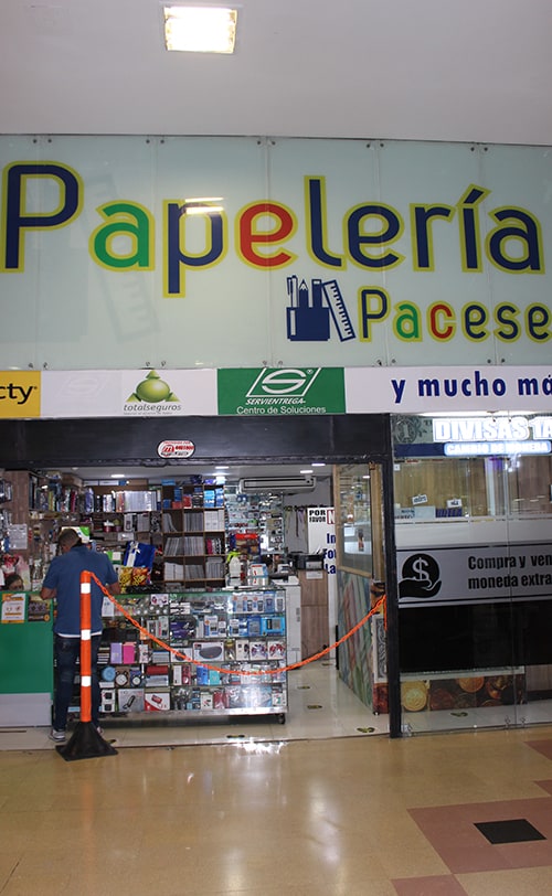 Papelería Centro de Servicios Ejecutivos | Centro Comercial Monterrey Medellín