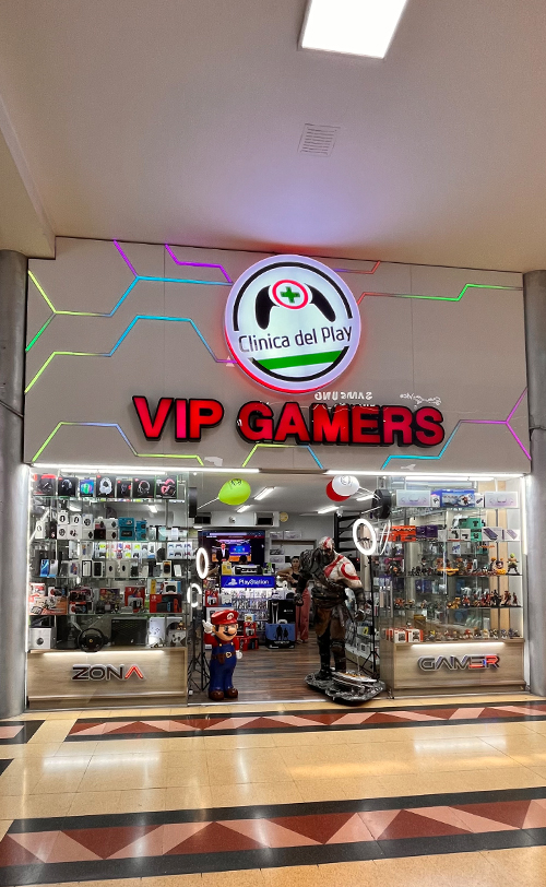 Clínica del Play Vip Gamers S.A.S. | Centro Comercial Monterrey Medellín