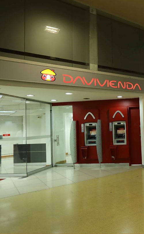 Davivienda | Centro Comercial Monterrey Medellín