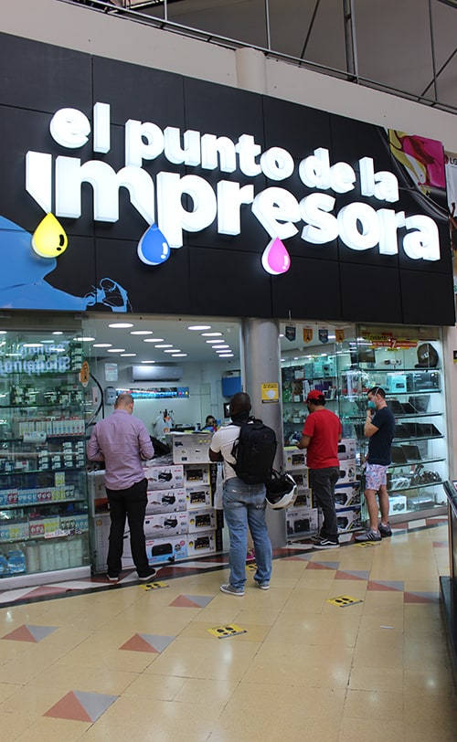 El Punto de la Impresora, Cableados y Accesorios  S.A.S | Centro Comercial Monterrey Medellín