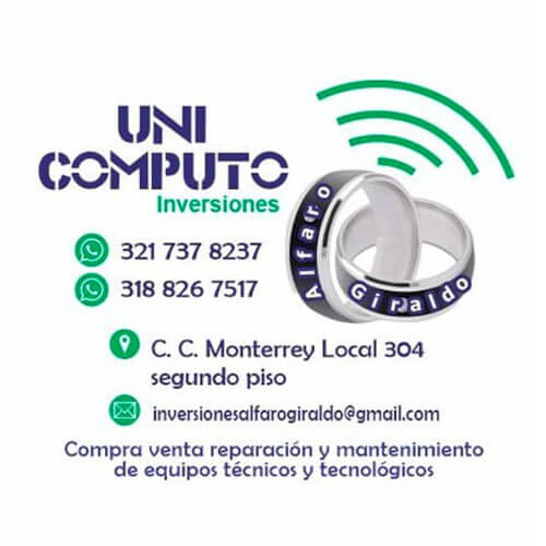 Unicomputo TIC S.A.S. | Centro Comercial Monterrey Medellín