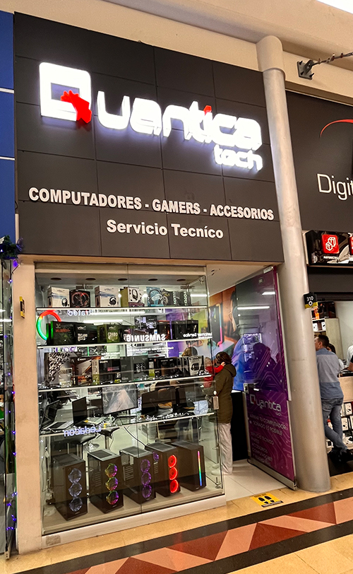 Quantica Tech | Centro Comercial Monterrey Medellín