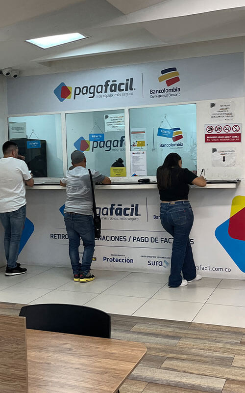 Paga fácil | Centro Comercial Monterrey Medellín