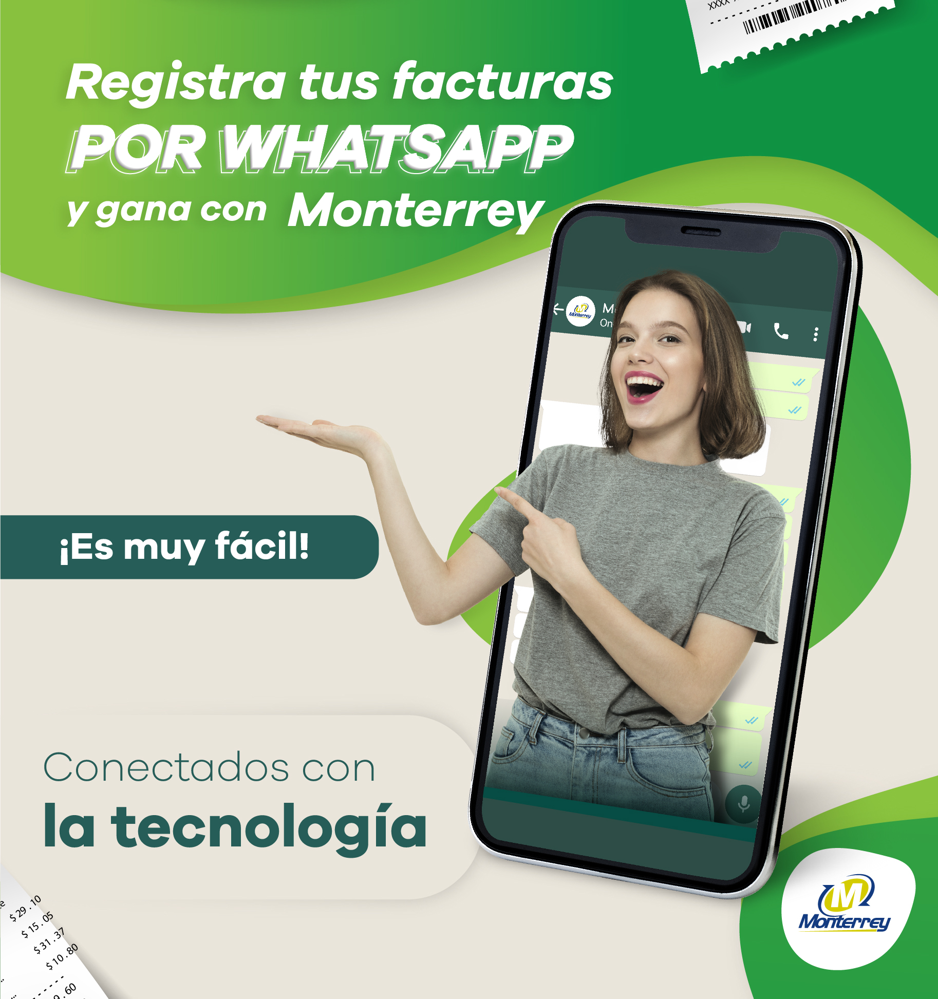 Servicios Monterrey | Registra Tus Facturas Por WhatsApp