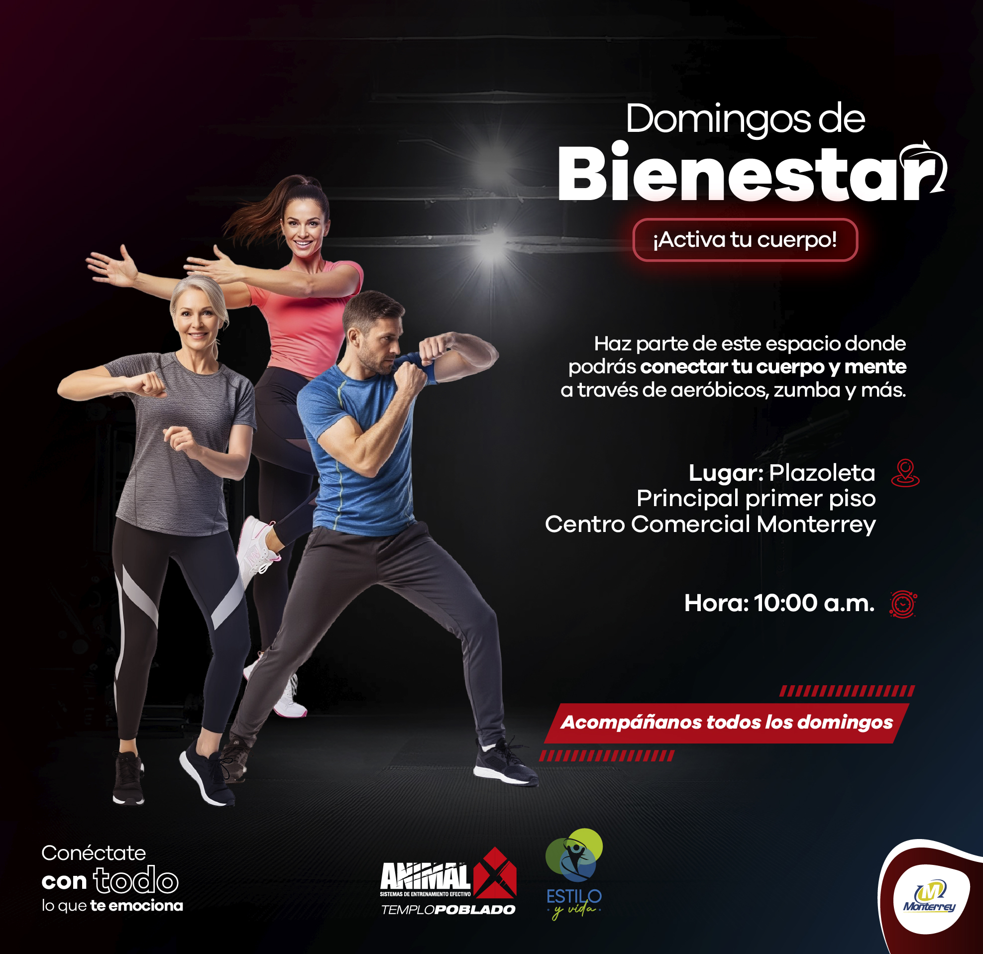 Servicios Monterrey | Domingos de Bienestar septiembre 2025