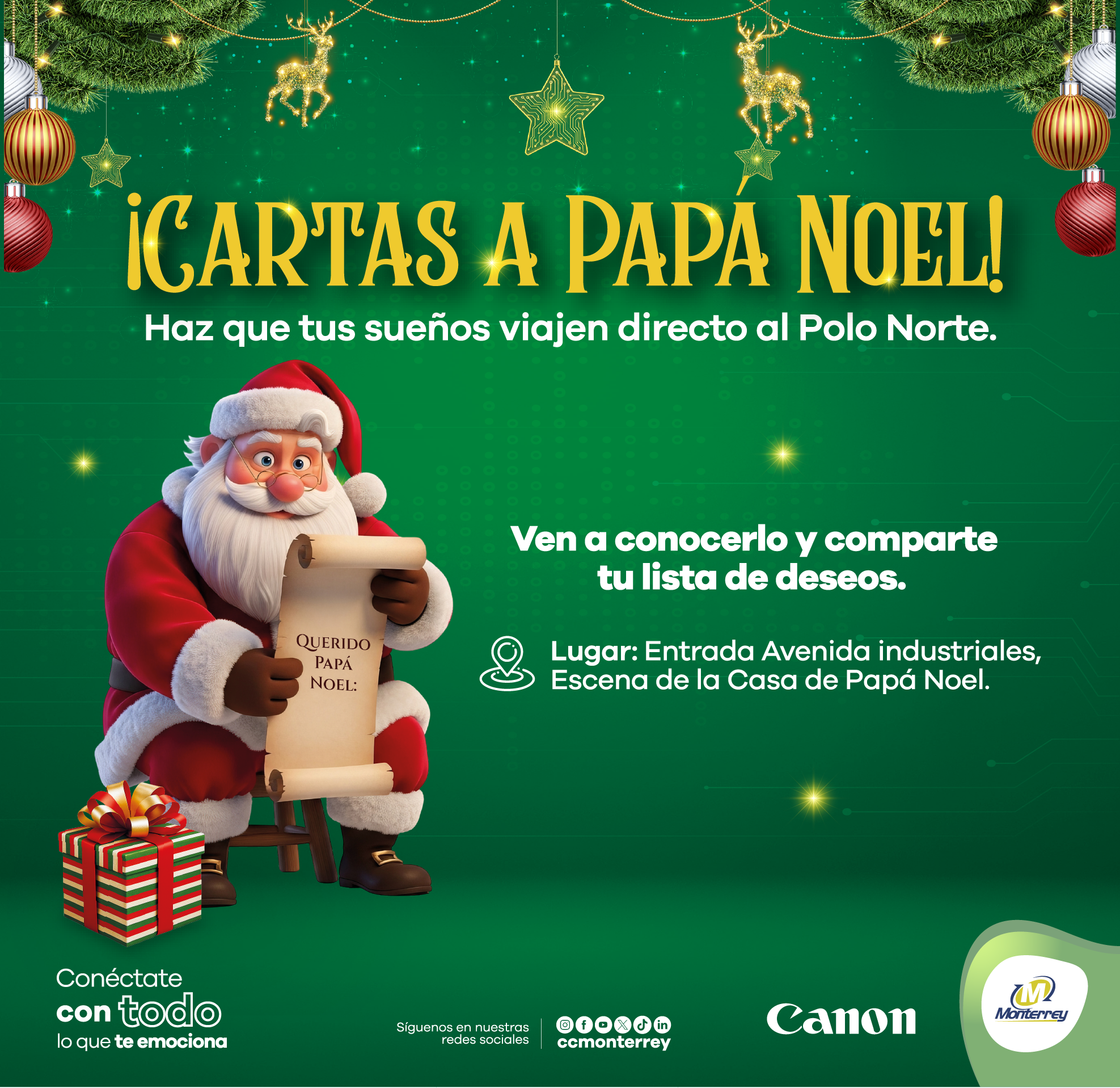Servicios Monterrey | Cartas a Papá Noel